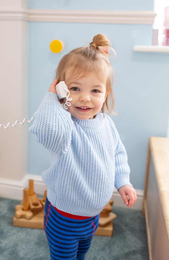 toddler-room-phone-play-little-gems-treasures-nursery